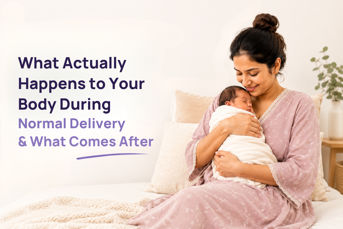 What Actually Happens to Your Body During Normal Delivery — And What Comes After!