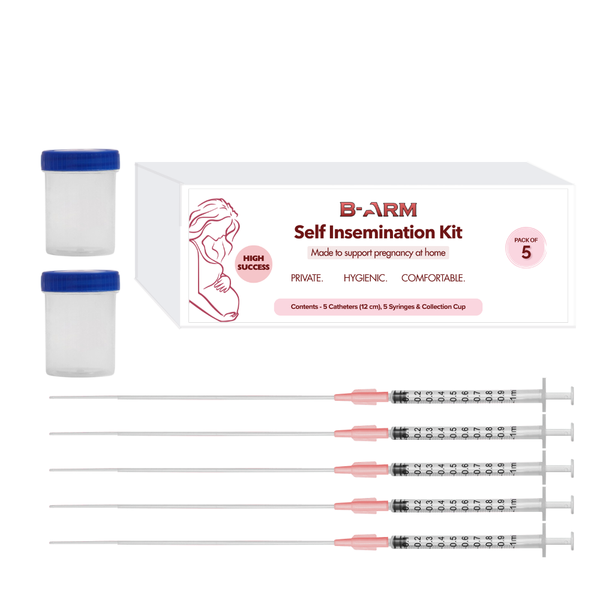 12cm Long Tube Insemination Kit - Pack of 5
