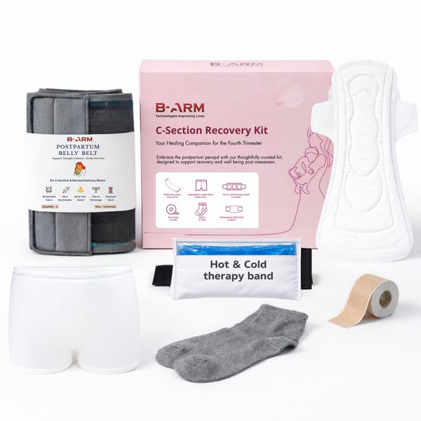 C-Section Recovery Kit for Mothers After Cesarean Delivery (15 pcs)