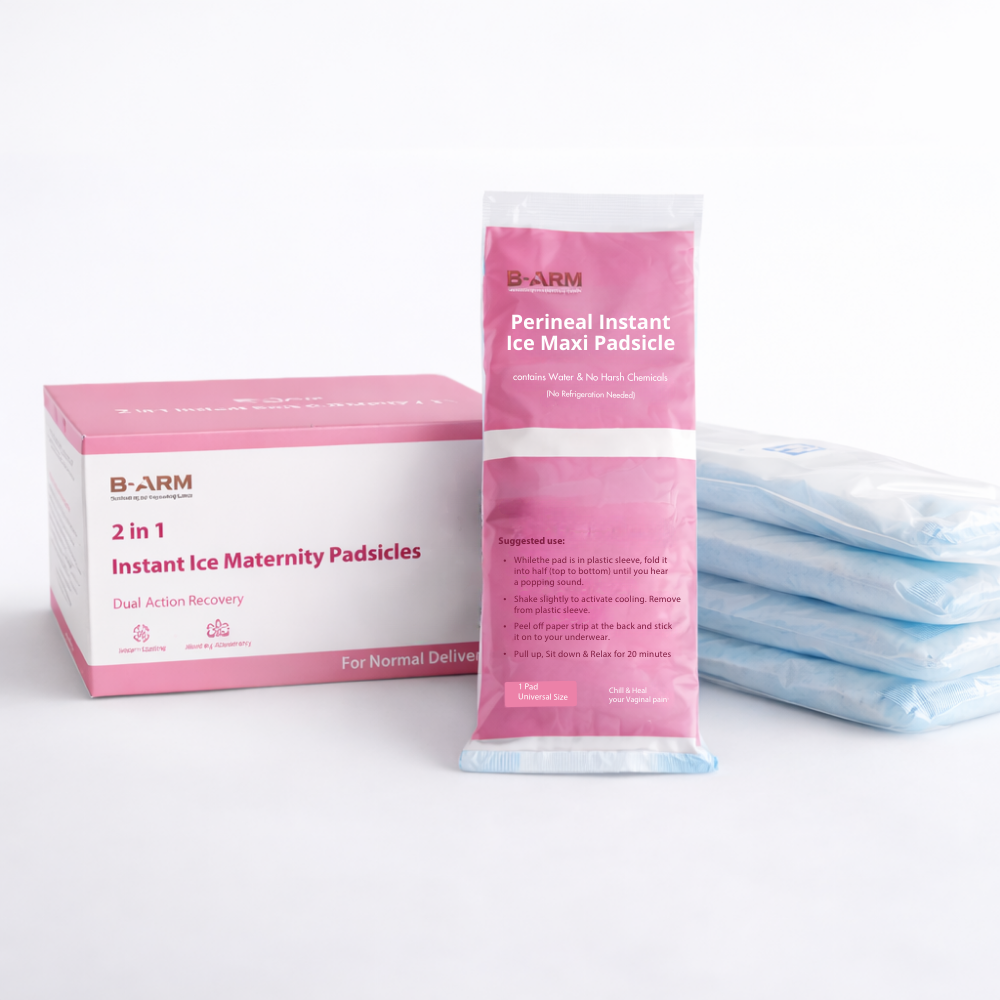 Instant Ice Maternity Pads for Postpartum Pain Relief (Pack of 5)