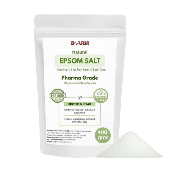USP/Pharma Grade Epsom Salt (400g)
