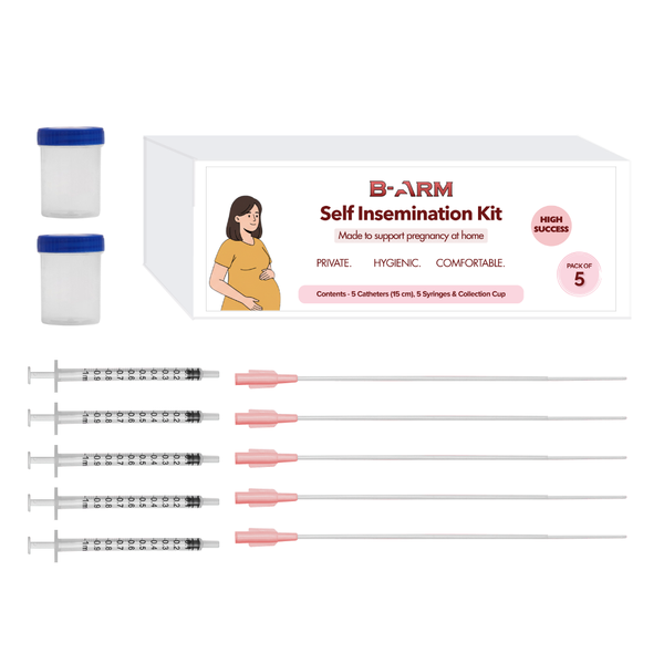 15cm Long Tube Insemination Kit - Pack of 5