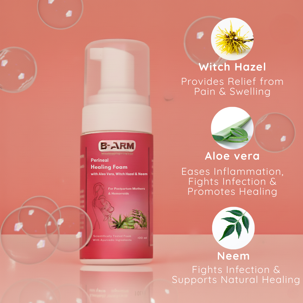 Perineal Healing Foam for Postpartum Care