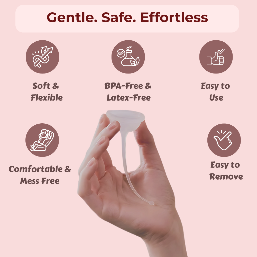 Conception Aid Cup for Women – Prevents Sperm Backflow