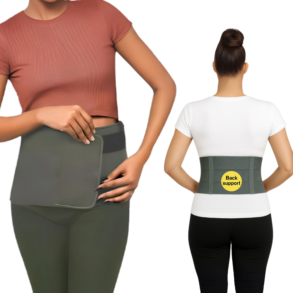 Postpartum Belly Belt ( Grey)