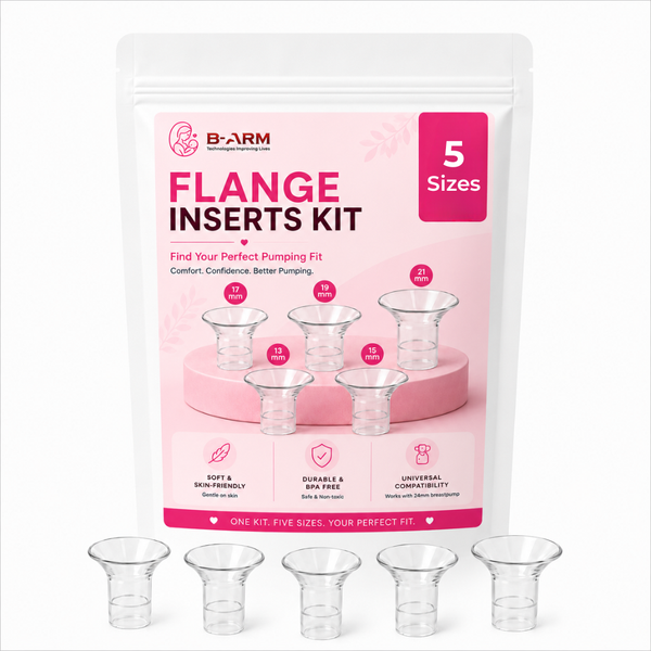 Flange Inserts for Breast Pump (Pack of 5)