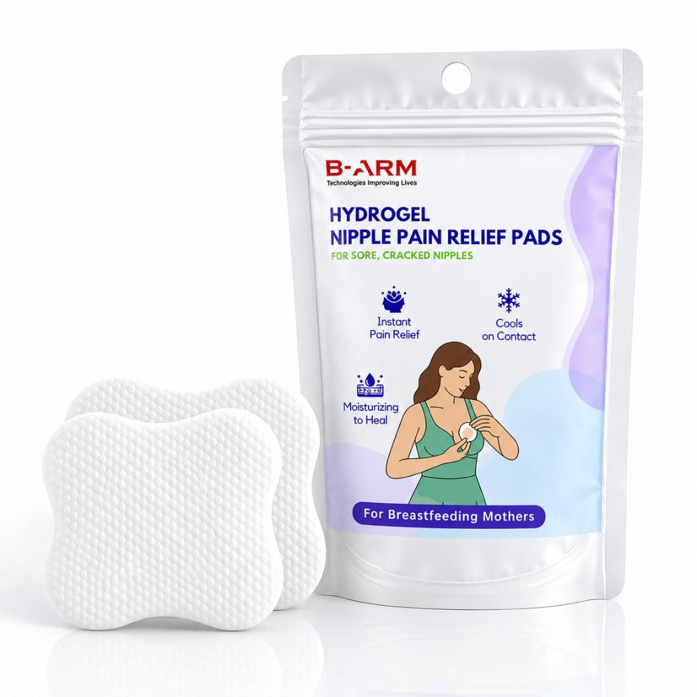 Hydrogel Nipple Pads for Breastfeeding Mothers (Pack of 2)