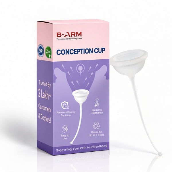 Conception Aid Cup for Women – Prevents Sperm Backflow