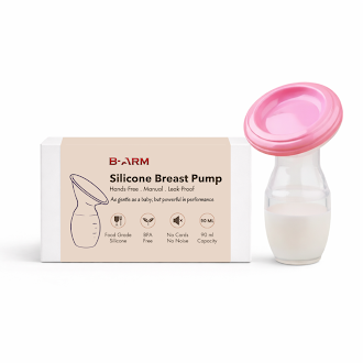 Silicone Manual Breast Pump (90ml)