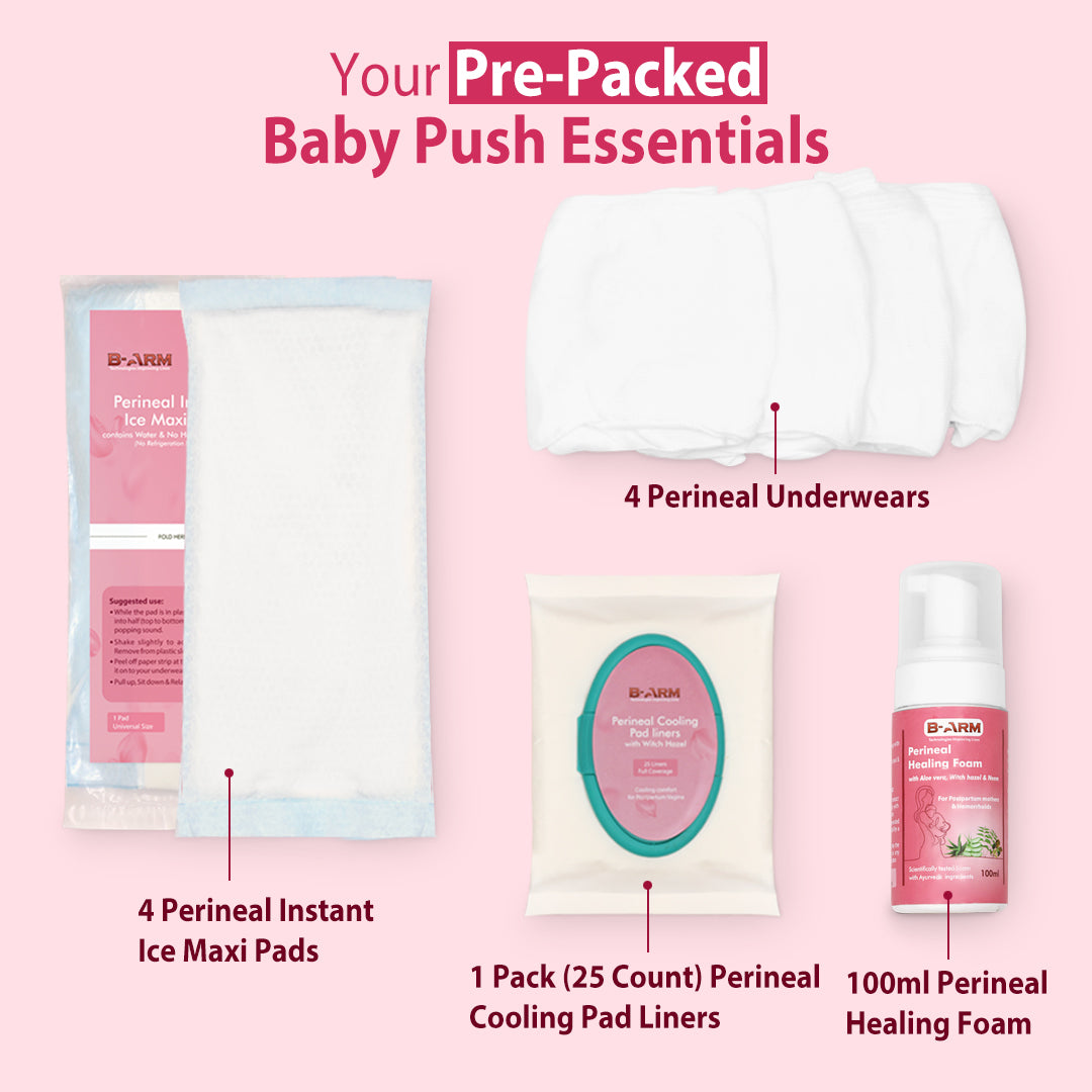 Postpartum Recovery Essentials kit for Mothers — Normal Delivery Care (10 pcs)