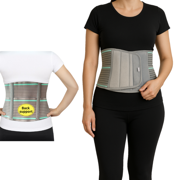Postpartum Belly Belt — Dual Spine Support