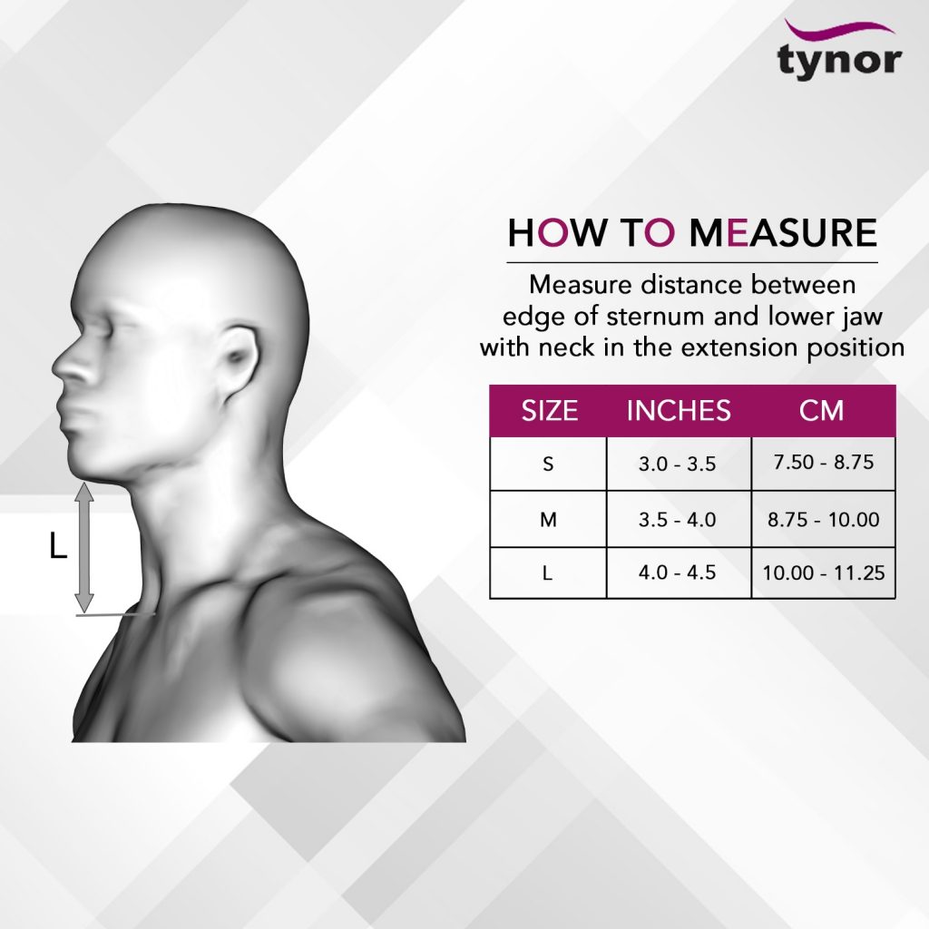 Tynor Cervical Collar Soft (Size: S,M,L) | B-Arm Medical