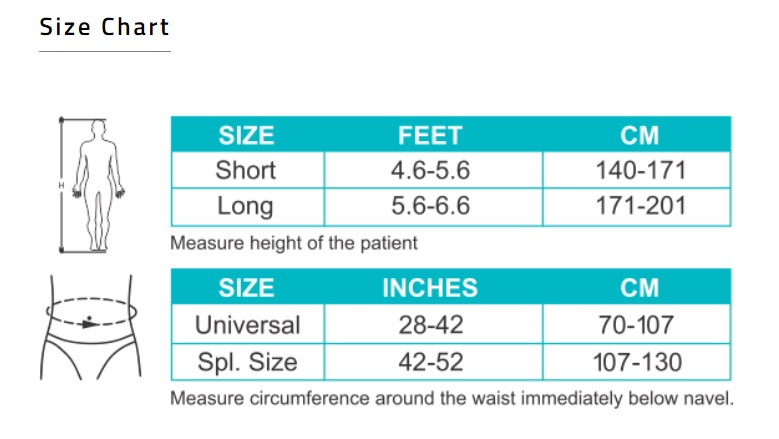 Tynor Taylor's Brace Urbane (Size: UN,SPL - Short & Long) | B-Arm Medical