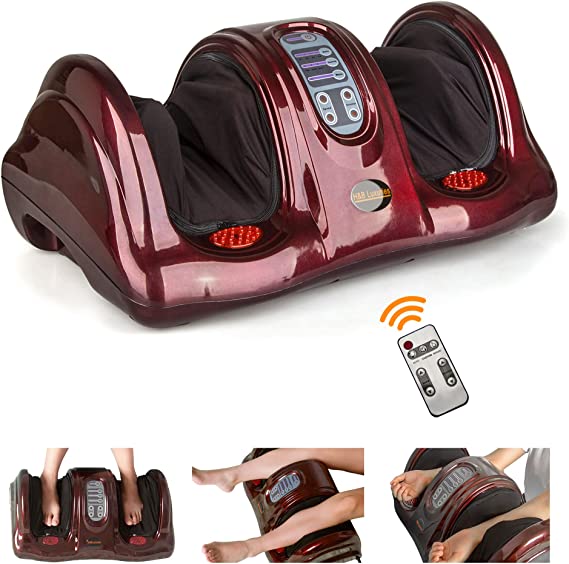 H&B Luxuries Shiatsu Kneading Rolling Foot Massager BArm Medical