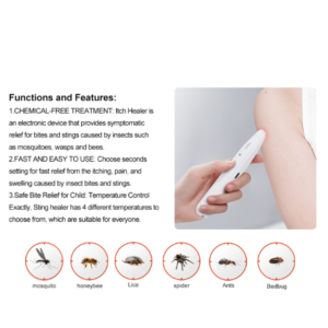 Insect itch remover device