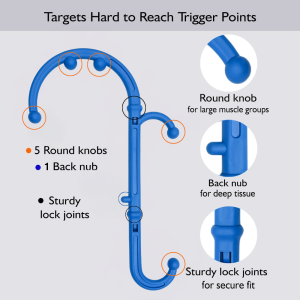 massager muscle hook