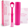 Menstural cup applicator