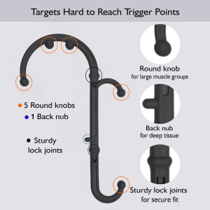 massager muscle hook