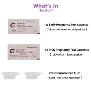 pregnancy test combo
