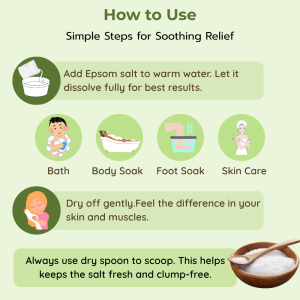 epsom salt for swollen foot