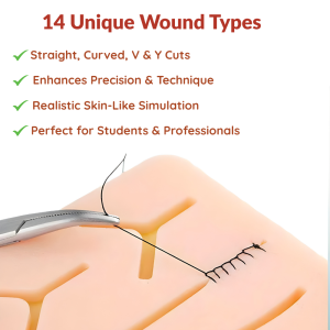 Surgical suture practice pad
